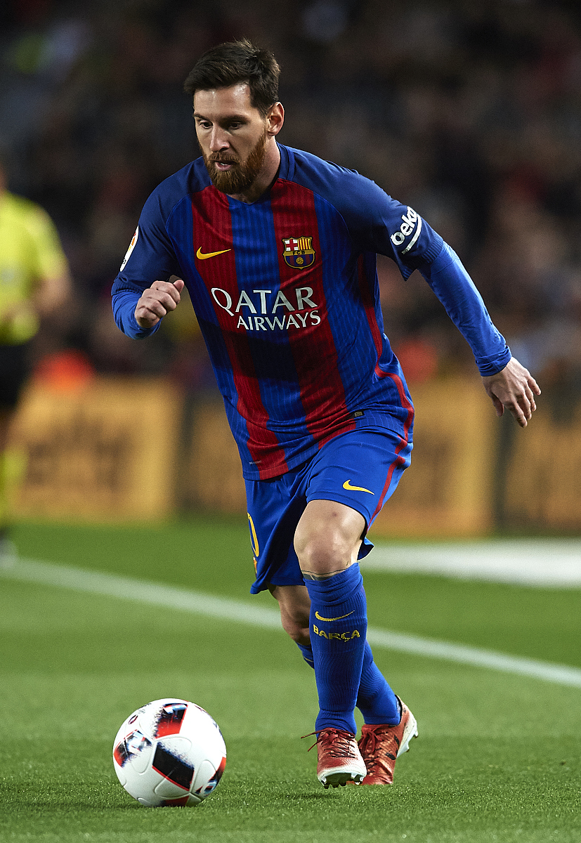 梅西神奇表现力，带领球队赢得胜利